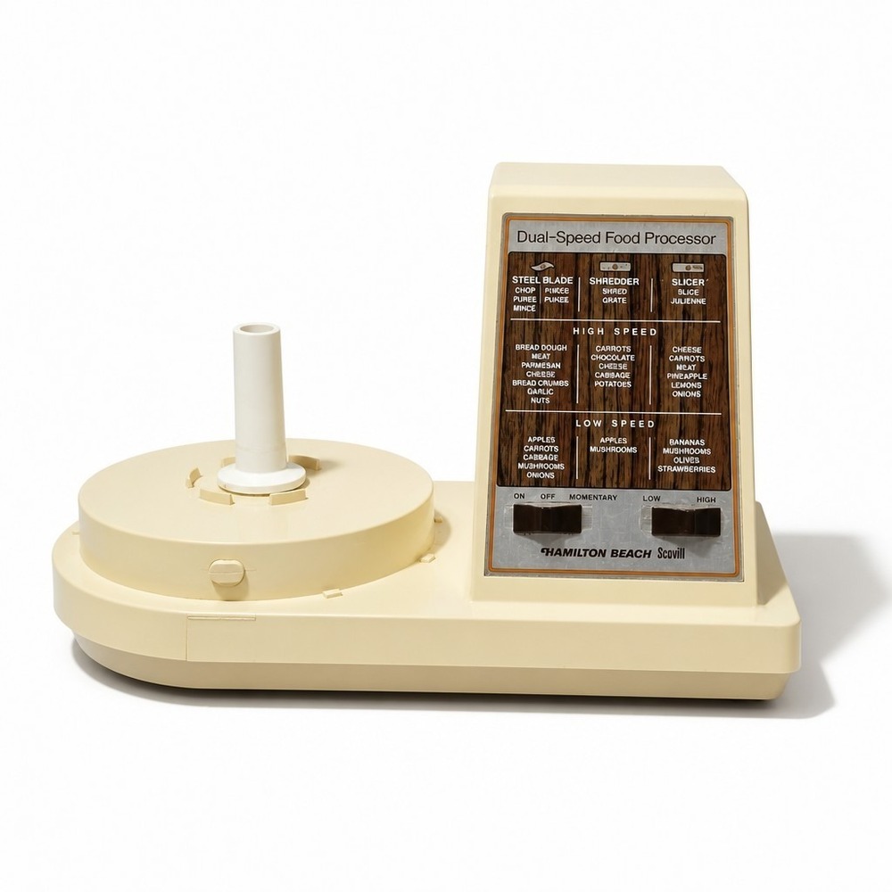 Hamilton Beach Scovill 702‑3 Dual‑Speed Food Processor Base Vintage USA Works‎